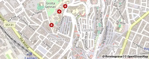 Mappa Cagliari