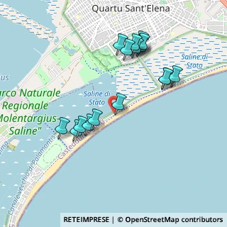 Mappa Viale Lungo Mare Poetto, 09045 Cagliari CA, Italia (1.06471)