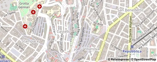 Mappa Cagliari