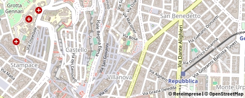 Mappa Cagliari