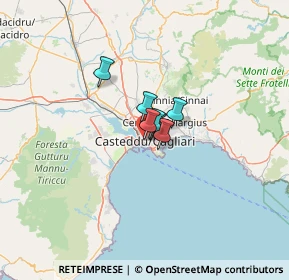 Mappa Via Santa Restituta, 09124 Cagliari CA, Italia (34.12545)