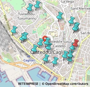 Mappa Via Santa Restituta, 09124 Cagliari CA, Italia (0.5835)