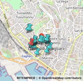 Mappa Via Santa Restituta, 09124 Cagliari CA, Italia (0.2715)