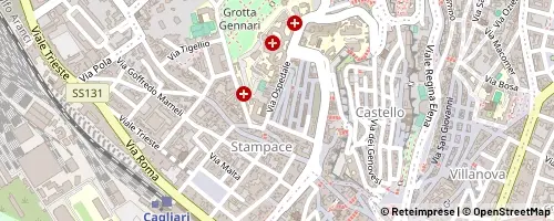 Mappa Cagliari