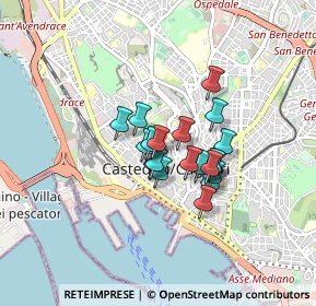 Mappa Via Santa Restituta, 09124 Cagliari CA, Italia (0.605)