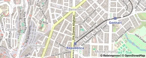 Mappa Cagliari