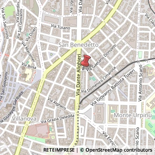 Mappa Via Gaetano Donizetti, 24, 09128 Cagliari, Cagliari (Sardegna)