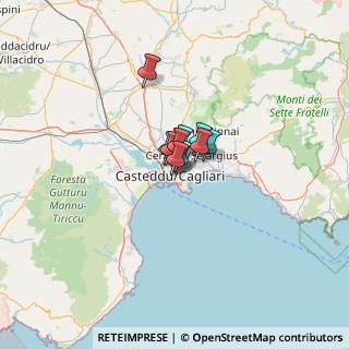 Mappa Via Cervi Annunzio, 09128 Cagliari CA, Italia (15.61154)