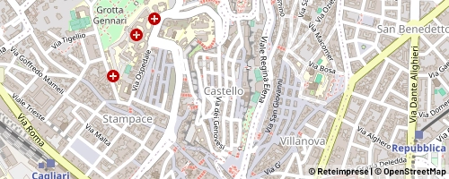 Mappa Cagliari
