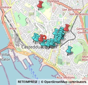 Mappa Portico Alberto Lamarmora, 09124 Cagliari CA, Italia (0.7135)