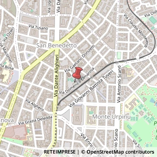 Mappa Via Domenico Cimarosa, 28, 09128 Cagliari, Cagliari (Sardegna)