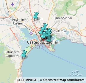 Mappa Via Francesco Fara, 09124 Cagliari CA, Italia (3.19)