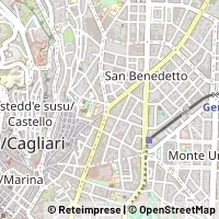 Kaart Cagliari