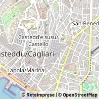 Kaart Cagliari