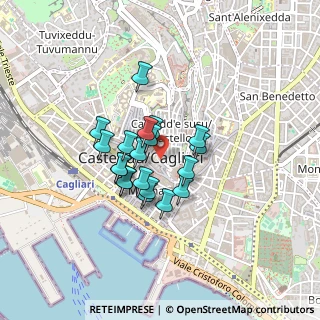 Mappa Scalette Monache Cappuccine, 09124 Cagliari CA, Italia (0.329)