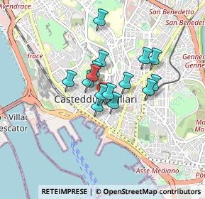 Mappa Via Università, 09124 Cagliari CA, Italia (0.63533)