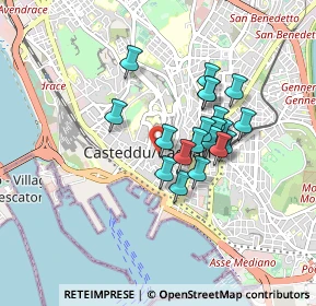 Mappa Via Università, 09124 Cagliari CA, Italia (0.73)