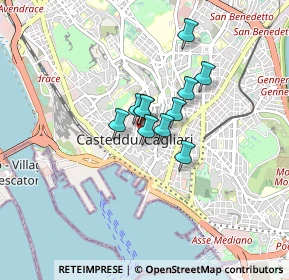 Mappa Via Università, 09124 Cagliari CA, Italia (0.53091)