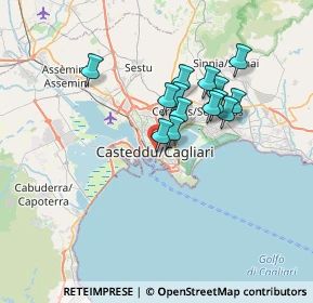 Mappa Via Università, 09124 Cagliari CA, Italia (6.035)