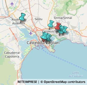 Mappa Via Università, 09124 Cagliari CA, Italia (5.52917)