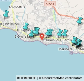Mappa Via Chianciano, 09045 Quartu Sant'Elena CA, Italia (2.5085)