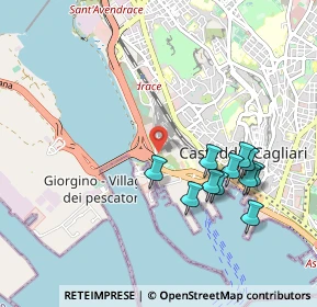 Mappa Monte Urpino, 09123 Cagliari CA, Italia (1.05818)