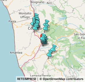 Mappa Contrada S. Vito, 87050 Figline Vegliaturo CS, Italia (9.901)