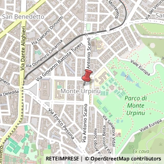 Mappa Via Antonio Scano, 46, 09129 Cagliari, Cagliari (Sardegna)