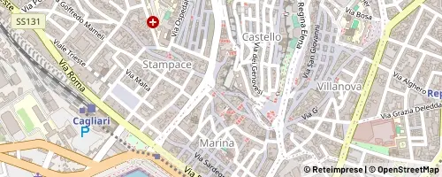 Mappa Cagliari