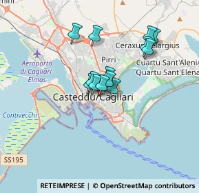 Mappa Via Giuseppe Abba, 09129 Cagliari CA, Italia (2.77231)