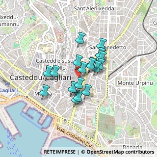 Mappa Via Giuseppe Abba, 09129 Cagliari CA, Italia (0.331)