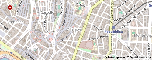 Mappa Cagliari