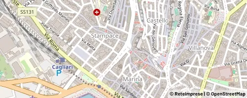 Mappa Cagliari