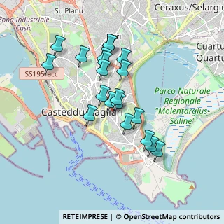 Mappa Via Cardinale Amat Luigi, 09129 Cagliari CA, Italia (1.6805)