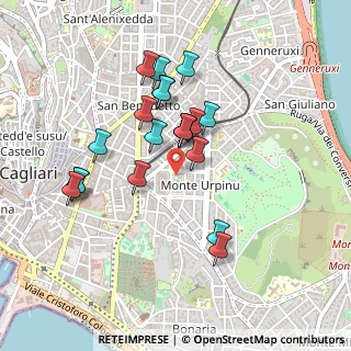 Mappa Via Cardinale Amat Luigi, 09129 Cagliari CA, Italia (0.4455)