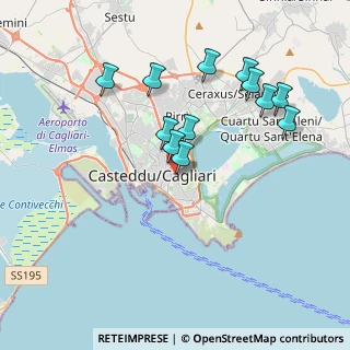 Mappa Via Cardinale Amat Luigi, 09129 Cagliari CA, Italia (4.00833)