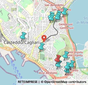 Mappa Piazza della Repubblica, 09129 Cagliari CA, Italia (1.32231)