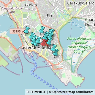 Mappa Piazza della Repubblica, 09129 Cagliari CA, Italia (1.06529)