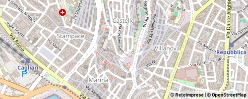 Mappa Cagliari