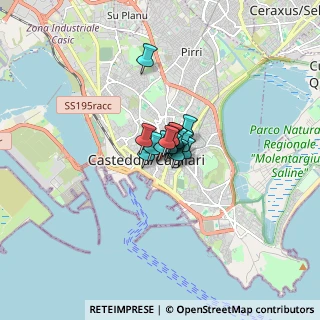 Mappa Piazza San Giacomo, 09124 Cagliari CA, Italia (0.52467)