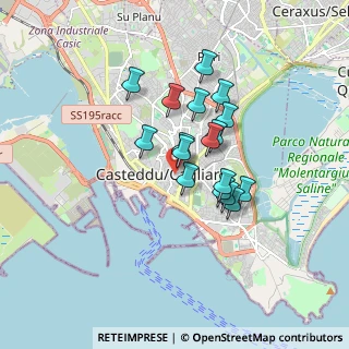 Mappa Piazza San Giacomo, 09124 Cagliari CA, Italia (1.41824)