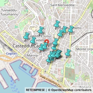 Mappa Piazza San Giacomo, 09124 Cagliari CA, Italia (0.3985)