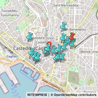 Mappa Piazza San Giacomo, 09124 Cagliari CA, Italia (0.39)