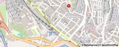 Mappa Cagliari
