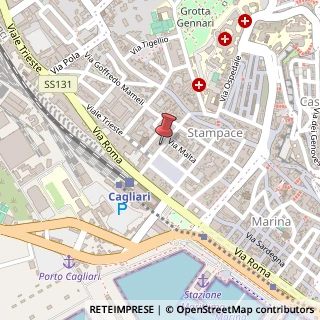 Mappa Via Maddalena, 34, 09124 Cagliari, Cagliari (Sardegna)