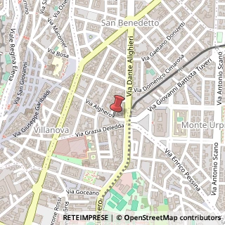 Mappa Via Alghero, 55, 09127 Cagliari, Cagliari (Sardegna)