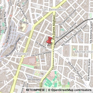Mappa Via Alghero, 56, 09127 Cagliari, Cagliari (Sardegna)
