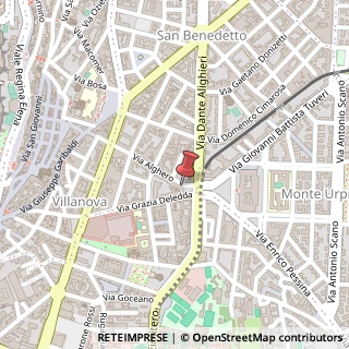 Mappa Via Alghero, 61, 09127 Cagliari, Cagliari (Sardegna)