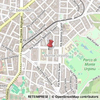 Mappa Via Giuseppe Palomba, 39, 09129 Cagliari, Cagliari (Sardegna)