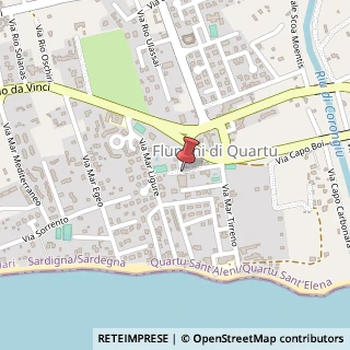 Mappa Via Mar Caspio, 5, 09045 Quartu Sant'Elena, Cagliari (Sardegna)